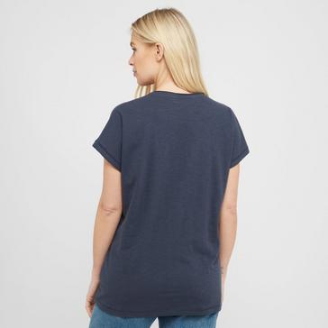 Navy Weird Fish Women’s Walkies Short Sleeve T-Shirt