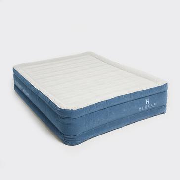 Blue HI-GEAR Infinity Airbed with Built in 240V Pump