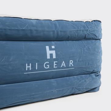 Blue HI-GEAR Infinity Airbed with Built in 240V Pump