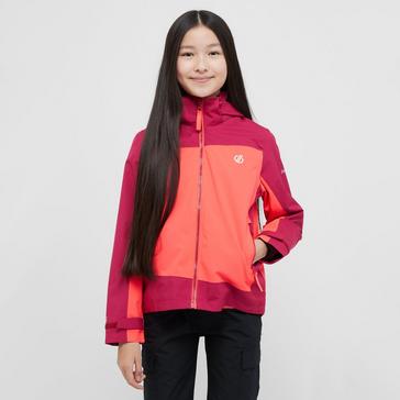 Pink Dare 2B Kids’ Explore II Waterproof Jacket