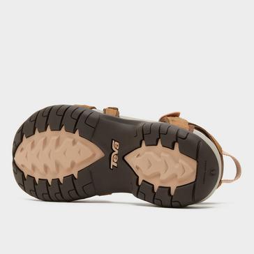 Brown Teva Women’s Tirra Leather Sandals