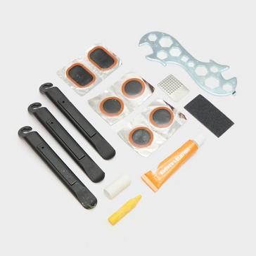 Orange Compass Puncture Repair Kit with Tools