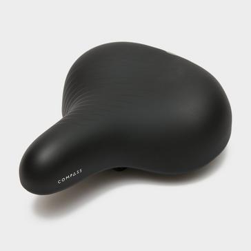 Black Compass Unisex Contour Flex Saddle