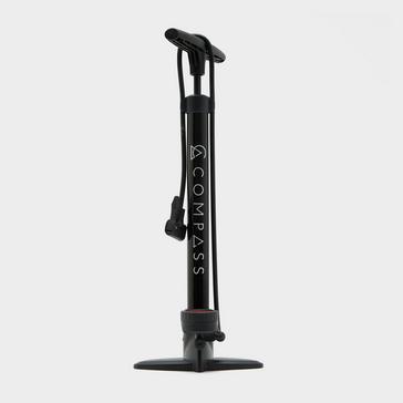 Black Compass Airtrack Lite Floor Pump with Gauge