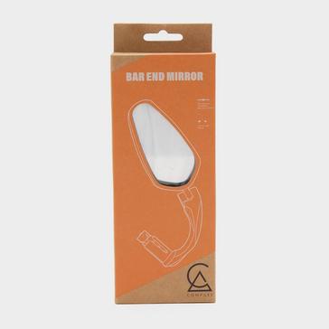 Silver Compass Cycle Bar End Mirror