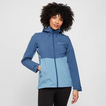 Blue Jack Wolfskin Women’s Weiltal 2 Layer Jacket