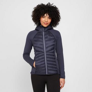 Grey Jack Wolfskin Women’s Routeburn Pro Hybrid Jacket