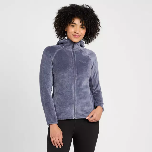 Jack wolfskin hooded fleece sale