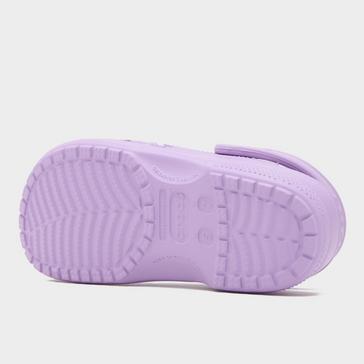 Purple Crocs Women's Baya Clogs