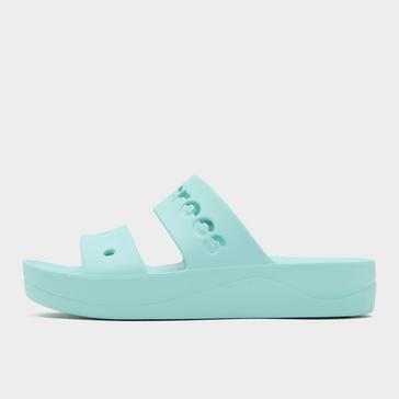 Blue Crocs Women’s Baya Platform Sandal