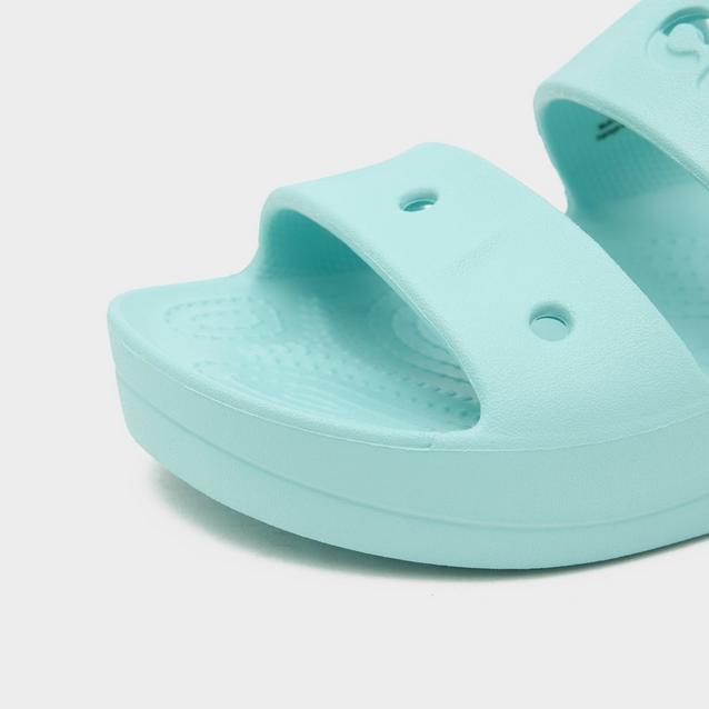 Mint blue crocs online