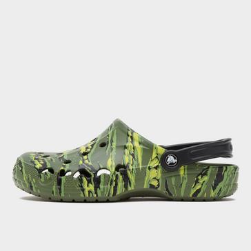 Green Crocs Men’s Baya Clog