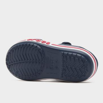 Navy Crocs Kids’ Bayaband Sandal