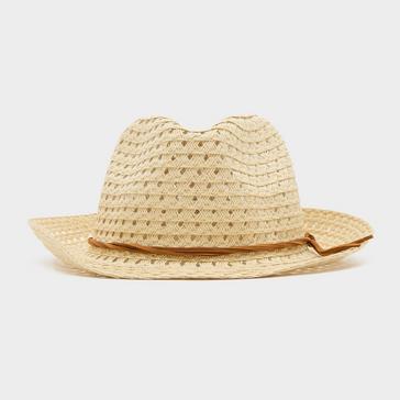 Beige One Earth Women’s Paper Trilby