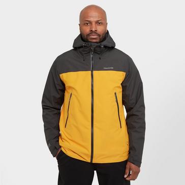 Yellow Craghoppers Men's Vanth Waterproof Jacket