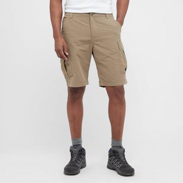 Beige Craghoppers Men's NosiLife Cargo II Shorts