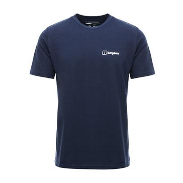 Navy Berghaus Men’s Mont Blanc MTN T-Shirt