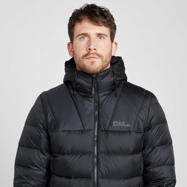 Jack Wolfskin Men’s Nebelhorn Down Hooded Jacket | Millets