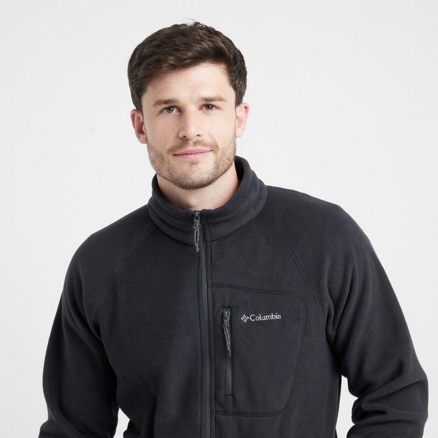 Mens columbia fleece zip up jacket sale