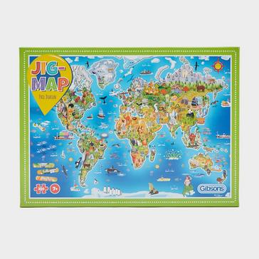 Blue Gibsons Our World Jigsaw Puzzle