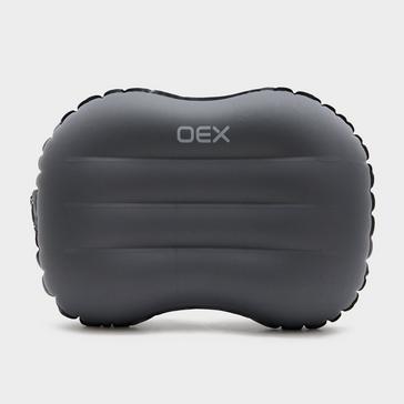 Grey OEX Flux UL Inflatable Pillow