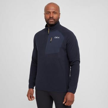 Navy OEX Men’s Braewick Half Zip Fleece