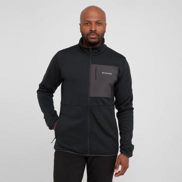 Black Columbia Men’s Hike™ Technical Full Zip Fleece