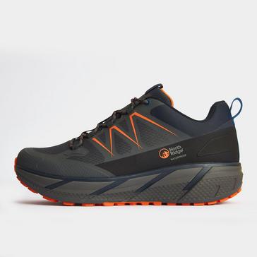 Grey North Ridge Men’s Flux Speed Waterproof Low Walking Shoes 