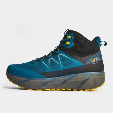 Blue North Ridge Men’s Flux Speed Waterproof Mid Walking Boot 