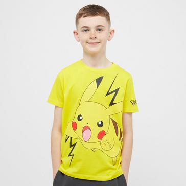 Yellow POKEMON Kids’ Pikachu T-Shirt 