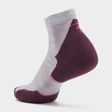 Purple Smartwool Women’s Run Targeted Ankle Socks