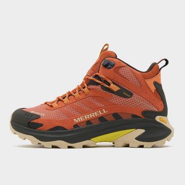 Orange Merrell Men's Moab Speed 2 GORE-TEX® Mid Walking Boots
