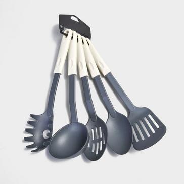 Beige HI-GEAR 5 Piece Utensils Set