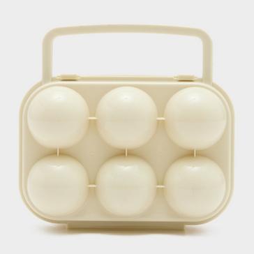 White HI-GEAR  6 Egg Carrier