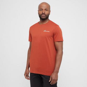 Orange Craghoppers Men’s Lucent Short Sleeve T-Shirt