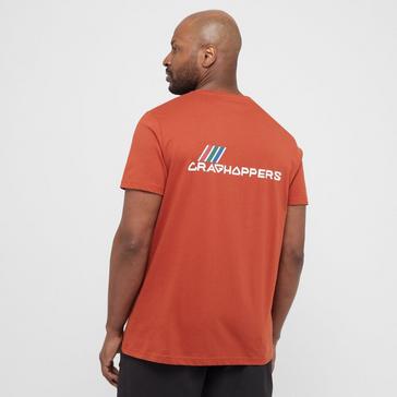 Orange Craghoppers Men’s Lucent Short Sleeve T-Shirt
