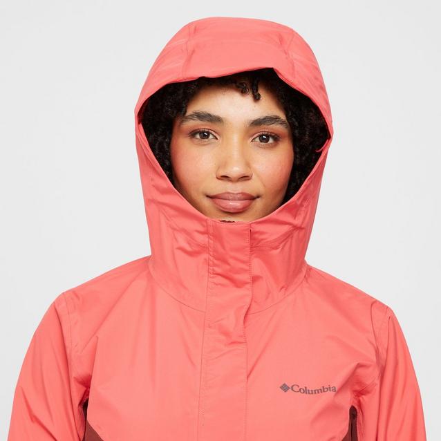 Columbia orange rain jacket best sale