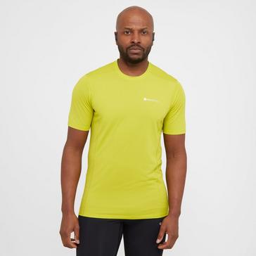 Yellow Montane Men's Dart Lite Short Sleeved T-Shirt