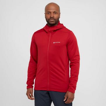 Red Montane Men's Protium Fleece Hoodie