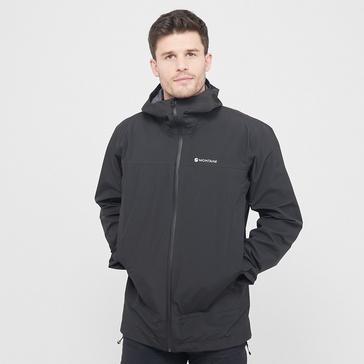 Black Montane Men’s Solution Waterproof Jacket