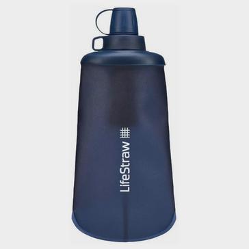 Blue Lifestraw Peak Series Collapsible Squeeze Bottle with Filter – 650ml