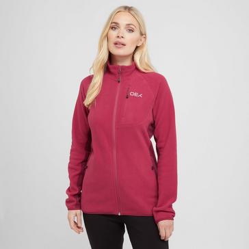 Pink OEX Women’s Ardmore Full Zip Fleece