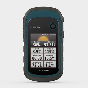 Blue/Grey Garmin eTrex 22X Handheld GPS
