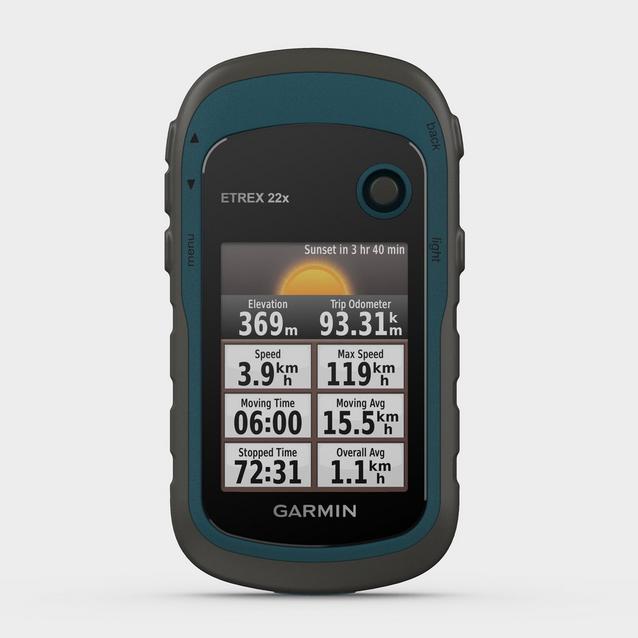 Blue/Grey Garmin eTrex 22X Handheld GPS image 1