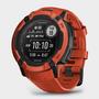 Red Garmin Instinct 2X Solar Multi-Sport GPS Smartwatch