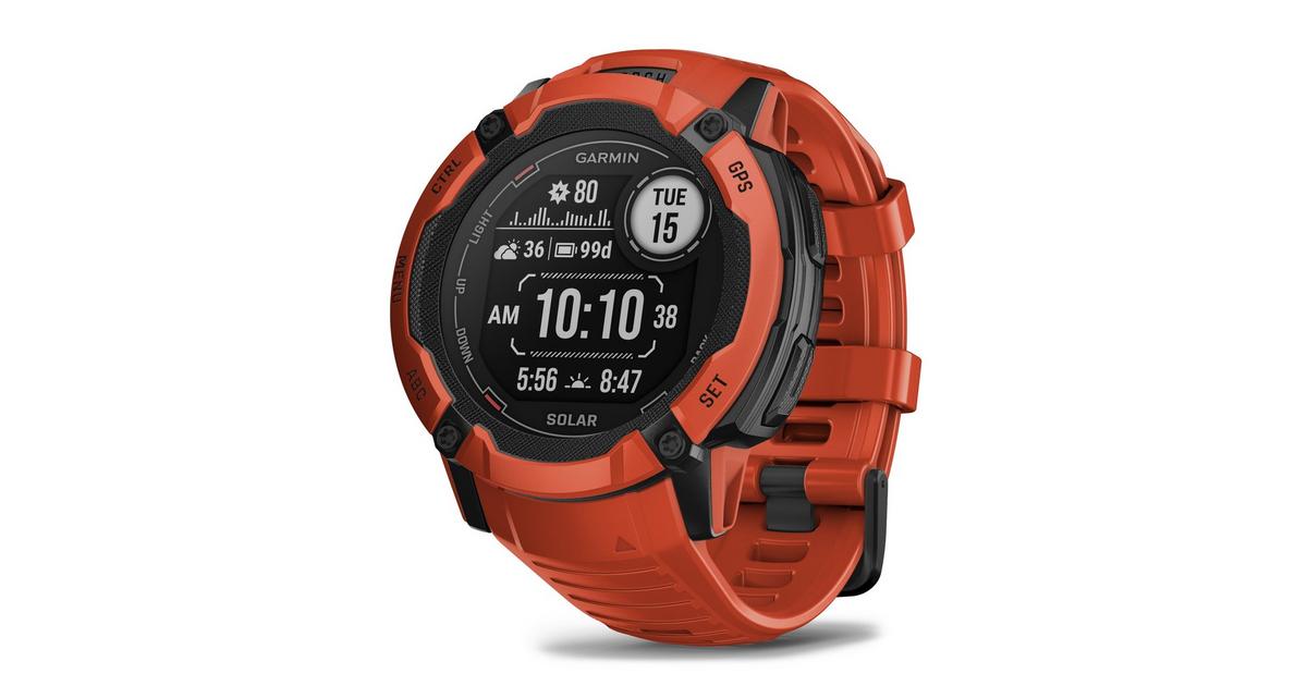 Garmin Instinct 2X Solar Multi Sport GPS Smartwatch Blacks