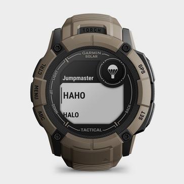Tan Garmin Instinct® 2X Solar Tactical Edition Multi-Sport GPS Smartwatch