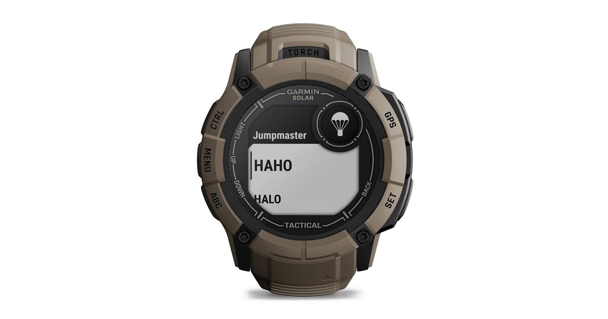 Garmin Instinct 2X Solar Tactical-Edition GPS Smartwatch