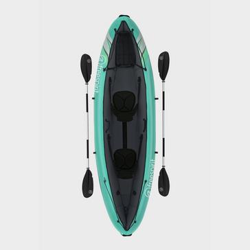 Green Hydro Force Ventura 2 Person Inflatable Kayak Set