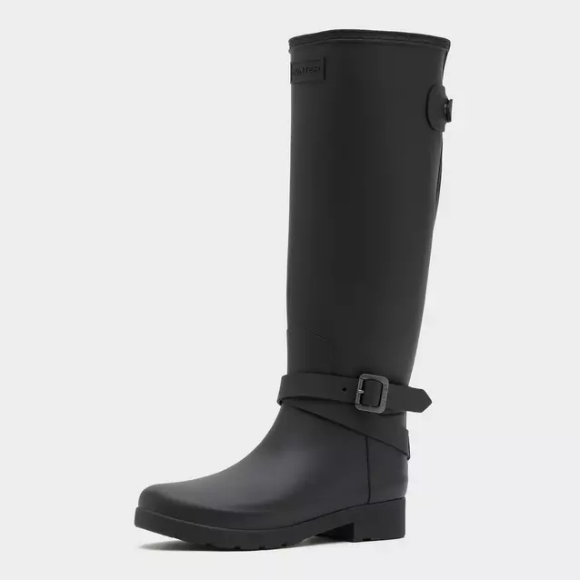 Hunter Women s Original Refined Adjustable Tall Wellington Boots Millets